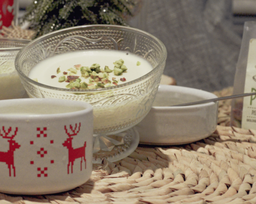 Panna Cotta Cardamone et Pistaches