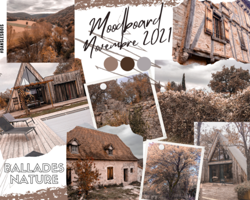 Moodboard de novembre dans le parc régional des Causses du Quercy